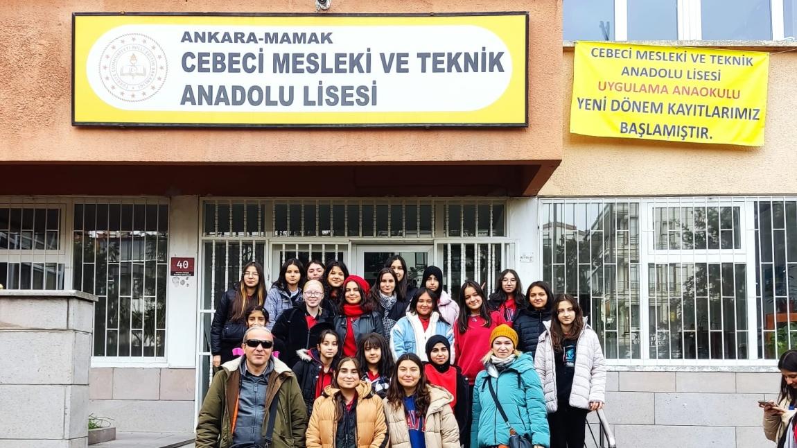 Cebeci Mesleki ve Teknik Anadolu Lisesi'ne okul tanıtım gezisi